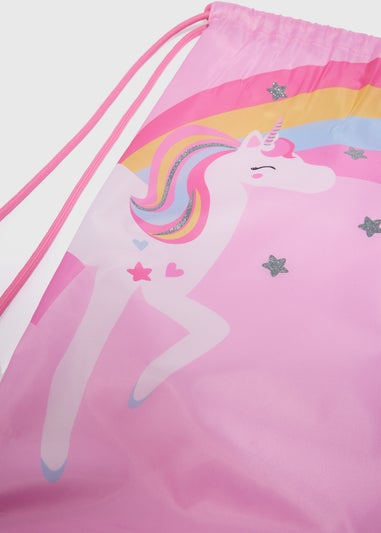 Kids Pink Unicorn Kit Bag