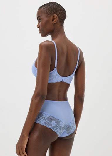 Blue Lace Comfort Spacer Bra