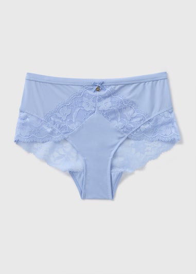 Blue Lace Midi Briefs