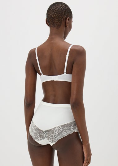3 Pack Multicolour Lace Detail Full Knickers