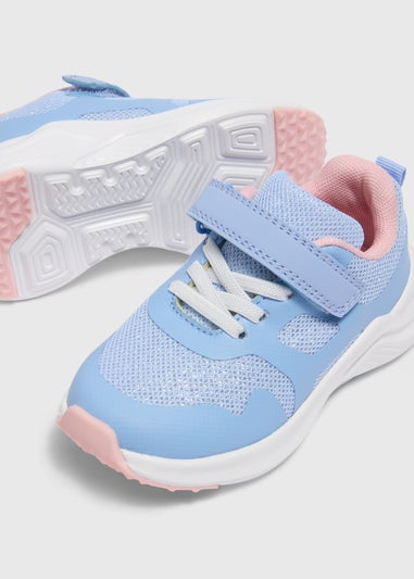 Girls Blue Sports Trainers (Younger 4-12)