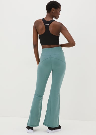 Souluxe Green Flare Leggings