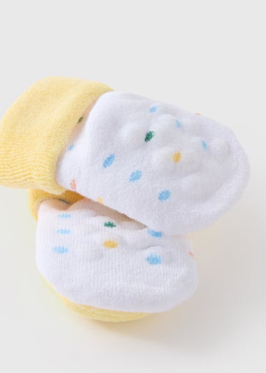 Baby Lemon Easter Chic Rattle Socks (Newborn-6mths)