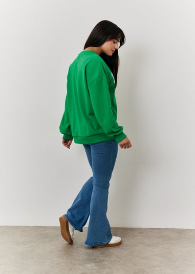 In The Style Jac Jossa Green Paris Sweatshirt