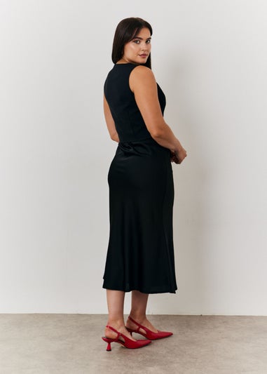 In The Style Jac Jossa Black Tailored Waistcoat