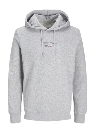 JJ Rebel Grey Logo Hoodie