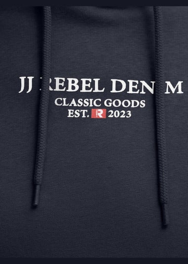 JJ Rebel Navy Logo Hoodie