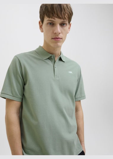 JJ Rebel Green Logo Polo Shirt