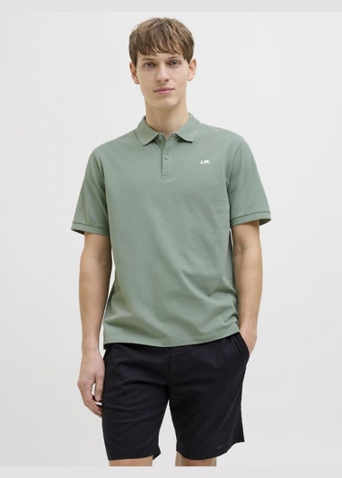 JJ Rebel Green Logo Polo Shirt