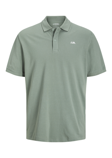 JJ Rebel Green Logo Polo Shirt