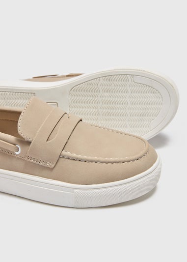 Boys Stone Boat Shoes (Younger 10-Older 6)