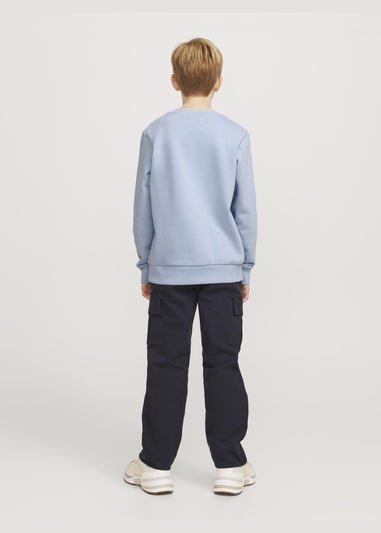 Jack & Jones Kids Blue Varsity Sweatshirt (8-16yrs)