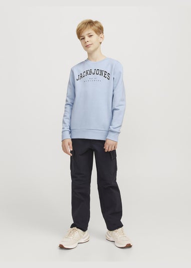 Jack & Jones Kids Blue Varsity Sweatshirt (8-16yrs)