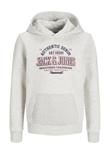 Jack & Jones Kids Grey Hoodie (8-16yrs)