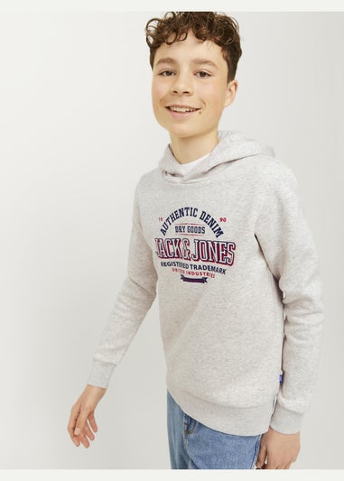 Jack & Jones Kids Grey Hoodie (8-16yrs)