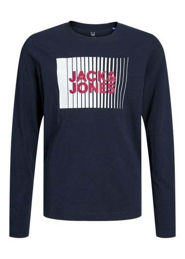 Jack & Jones Kids Navy Long Sleeve T-Shirt (8-16yrs)