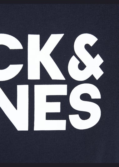 Jack & Jones Kids Navy Logo T-Shirt (8-16yrs)