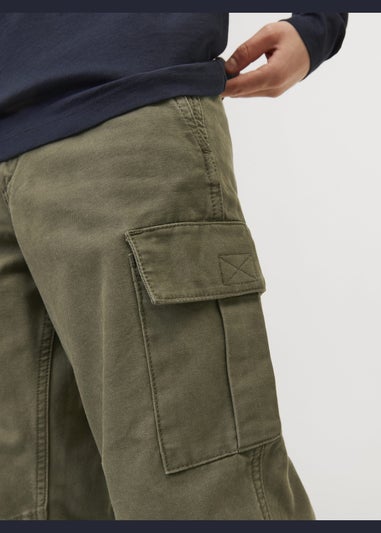 Jack & Jones Kids Khaki Cargo Trousers (8-16yrs)