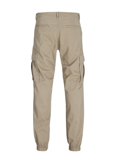 Jack & Jones Kids Beige Cuffed Cargo Trousers (8-16yrs)