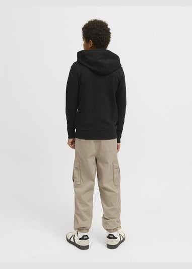 Jack & Jones Kids Beige Cuffed Cargo Trousers (8-16yrs)