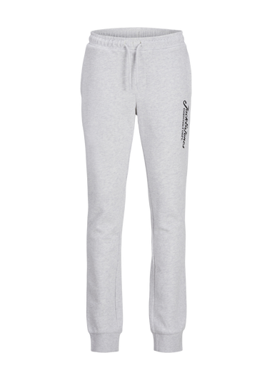 Jack & Jones Grey Slogan Jogging Bottoms