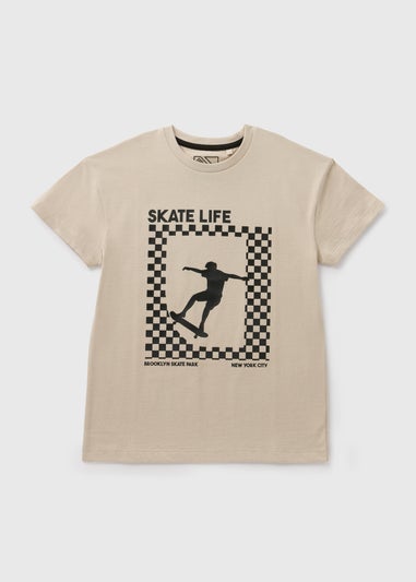 Boys Stone Skate Life T-Shirt (7-15yrs)