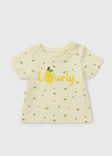 Baby Yellow Lemon T-Shirt (Newborn-23mths)