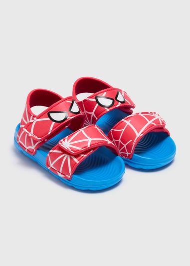 Spiderman Boys Red Sandals (Younger 4-12)