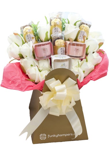 Funky Hampers Yankee Candle & Ferrero Rocher Bouquet