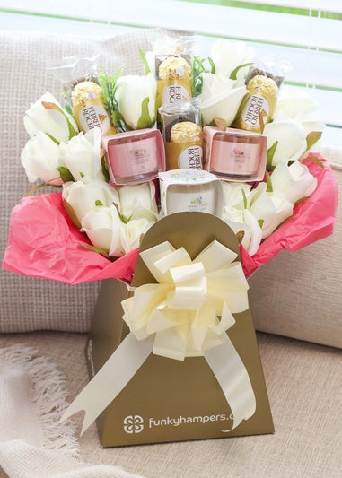 Funky Hampers Yankee Candle & Ferrero Rocher Bouquet