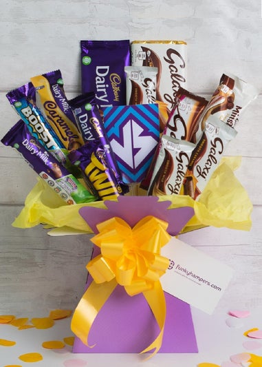 Funky Hampers Galaxy vs Cadbury Chocolate Bouquet