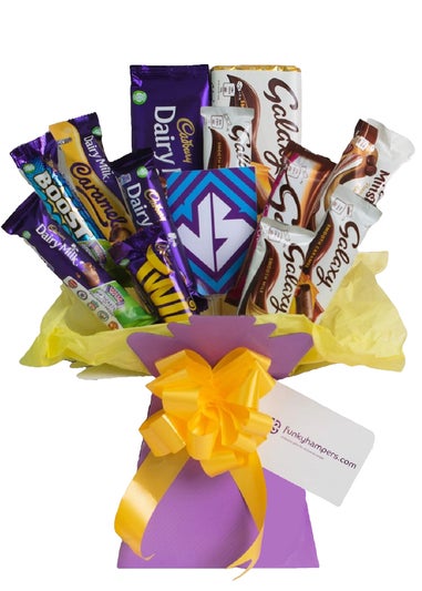 Funky Hampers Galaxy vs Cadbury Chocolate Bouquet