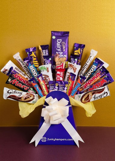 Funky Hampers Super Mega Chocolate Bouquet