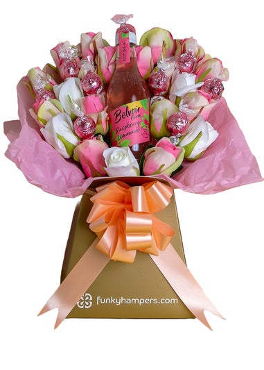 Funky Hampers Pink Lemonade & Lindor Bouquet