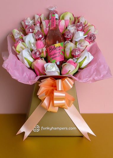 Funky Hampers Pink Lemonade & Lindor Bouquet