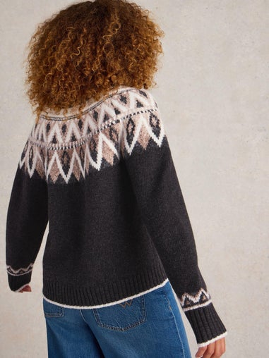 Pullover mit Norwegermuster