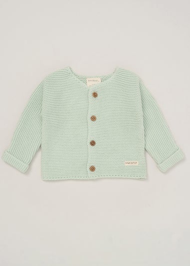 Homegrown Green Organic Cotton Knitted Cardigan