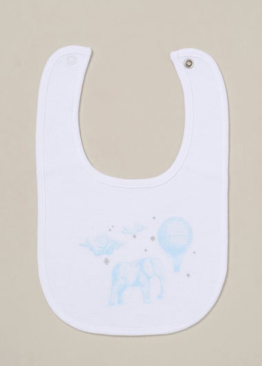 Rock a Bye Baby Light Blue Dreamland Boys Print 5-Piece Hanging Gift Set