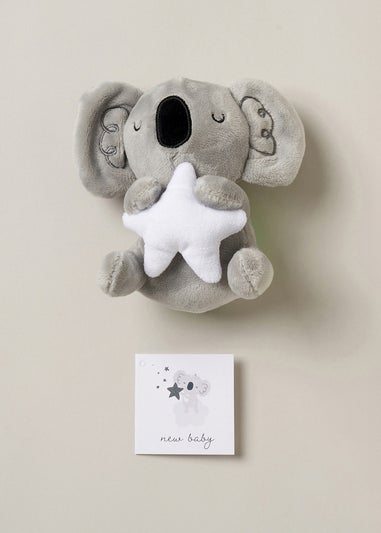 Rock a Bye Baby White 10-Piece Koala Bear Print Gift Set