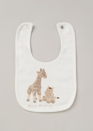 Rock a Bye Baby Soft Pink Giraffe Print 10-Piece Hanging Gift Set