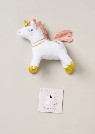 Rock a Bye Baby Pink 10-Piece Unicorn Print Hanging Gift Set