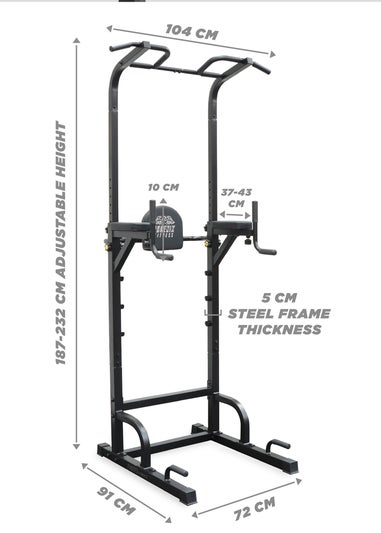 Phoenix Fitness Black Deluxe Pull Up Rack