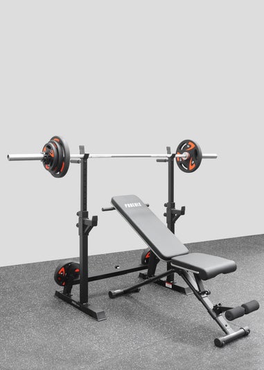 Phoenix Fitness Black Barbell Squat Rack