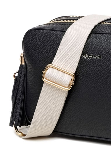 Raffaella Black Cross Body Camera Bag