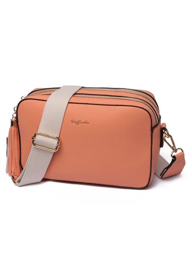 Raffaella Peach Cross Body Camera Bag