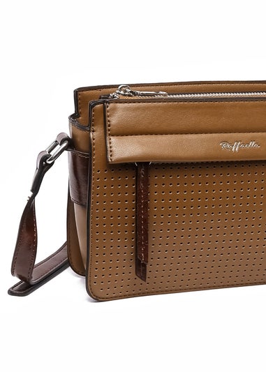 Raffaella Brown Thin Cross Body Bag