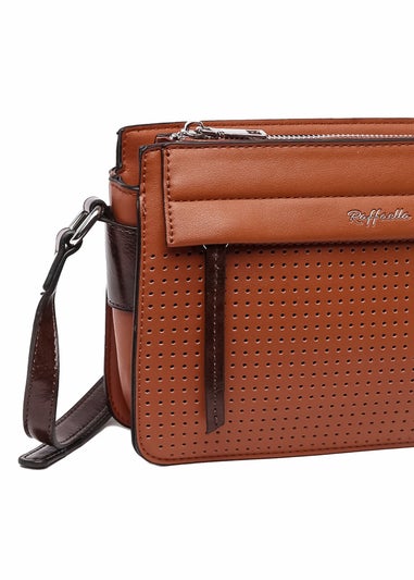 Raffaella Burnt Orange Thin Cross Body Bag