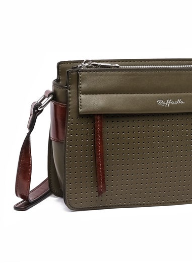 Raffaella Olive Thin Cross Body Bag