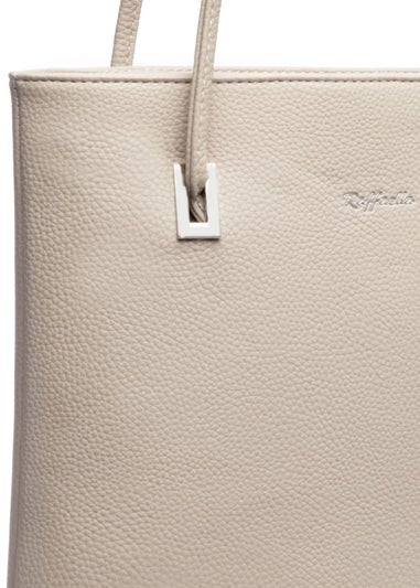 Raffaella Taupe Slim Tote Shoulder Bag