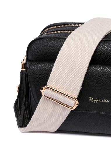 Raffaella Black Cross Body Pocket Camera Bag